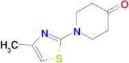 1-(4-Methyl-1,3-thiazol-2-yl)piperidin-4-one