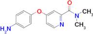 4-(4-Aminophenoxy)-n,n-dimethylpyridine-2-carboxamide