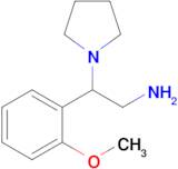 2-(2-Methoxyphenyl)-2-(pyrrolidin-1-yl)ethan-1-amine