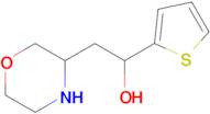 2-(Morpholin-3-yl)-1-(thiophen-2-yl)ethan-1-ol