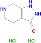 1h,2h,3h,4h,5h,6h,7h-Pyrazolo[3,4-c]pyridin-3-one dihydrochloride