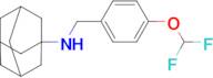 n-{[4-(difluoromethoxy)phenyl]methyl}adamantan-1-amine