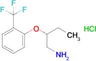 1-[(1-aminobutan-2-yl)oxy]-2-(trifluoromethyl)benzene hydrochloride