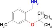 [2-(tert-butoxy)-4-methylphenyl]methanamine