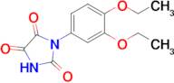 1-(3,4-Diethoxyphenyl)imidazolidine-2,4,5-trione