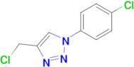 4-(Chloromethyl)-1-(4-chlorophenyl)-1h-1,2,3-triazole