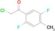 2-Chloro-1-(2,5-difluoro-4-methylphenyl)ethan-1-one