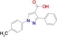 1-(4-Methylphenyl)-3-phenyl-1h-pyrazole-4-carboxylic acid