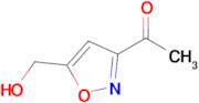 1-[5-(hydroxymethyl)-1,2-oxazol-3-yl]ethan-1-one