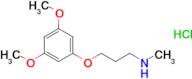 [3-(3,5-dimethoxyphenoxy)propyl](methyl)amine hydrochloride