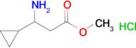 Methyl 3-amino-3-cyclopropylpropanoate hydrochloride