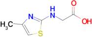 2-[(4-methyl-1,3-thiazol-2-yl)amino]acetic acid