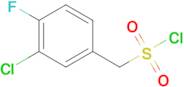 (3-Chloro-4-fluorophenyl)methanesulfonyl chloride