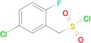 (5-Chloro-2-fluorophenyl)methanesulfonyl chloride