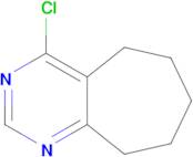 4-Chloro-5h,6h,7h,8h,9h-cyclohepta[d]pyrimidine