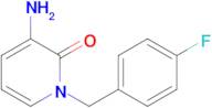 3-Amino-1-[(4-fluorophenyl)methyl]-1,2-dihydropyridin-2-one