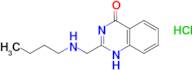 2-[(butylamino)methyl]-1,4-dihydroquinazolin-4-one hydrochloride