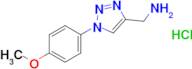 [1-(4-methoxyphenyl)-1h-1,2,3-triazol-4-yl]methanamine hydrochloride