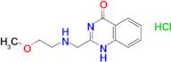 2-{[(2-methoxyethyl)amino]methyl}-1,4-dihydroquinazolin-4-one hydrochloride