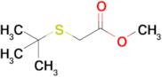 Methyl 2-(tert-butylsulfanyl)acetate