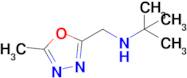 Tert-butyl[(5-methyl-1,3,4-oxadiazol-2-yl)methyl]amine