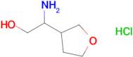 2-Amino-2-(oxolan-3-yl)ethan-1-ol hydrochloride