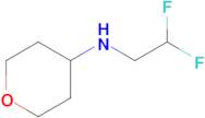 n-(2,2-Difluoroethyl)oxan-4-amine