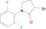 3-Bromo-1-(2,6-difluorophenyl)pyrrolidin-2-one