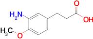 3-(3-Amino-4-methoxyphenyl)propanoic acid