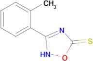 3-(2-methylphenyl)-2,5-dihydro-1,2,4-oxadiazole-5-thione
