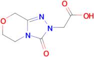 5,6-Dihydro-3-oxo-3H-1,2,4-triazolo[3,4-c][1,4]oxazine-2(8H)-acetic acid