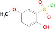 2-Hydroxy-5-methoxybenzene-1-sulfonyl chloride