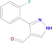 3-(2-Fluorophenyl)-1h-pyrazole-4-carbaldehyde