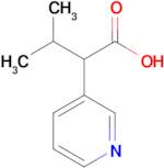 3-Methyl-2-(pyridin-3-yl)butanoic acid