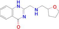 2-({[(oxolan-2-yl)methyl]amino}methyl)-1,4-dihydroquinazolin-4-one