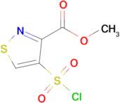 Methyl 4-(chlorosulfonyl)-1,2-thiazole-3-carboxylate