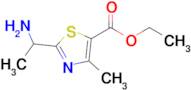 Ethyl 2-(1-aminoethyl)-4-methyl-1,3-thiazole-5-carboxylate