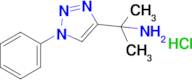 2-(1-Phenyl-1h-1,2,3-triazol-4-yl)propan-2-amine hydrochloride