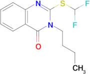 3-Butyl-2-[(difluoromethyl)sulfanyl]-3,4-dihydroquinazolin-4-one