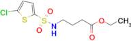 Ethyl 4-(5-chlorothiophene-2-sulfonamido)butanoate