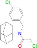 n-(Adamantan-1-yl)-2-chloro-n-[(4-chlorophenyl)methyl]acetamide