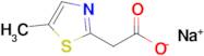 Sodium 2-(5-methyl-1,3-thiazol-2-yl)acetate