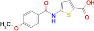 5-(4-Methoxybenzamido)thiophene-2-carboxylic acid