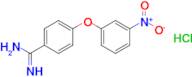 4-(3-Nitrophenoxy)benzene-1-carboximidamide hydrochloride