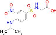 2-{3-nitro-4-[(propan-2-yl)amino]benzenesulfonamido}acetic acid