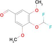 4-(Difluoromethoxy)-3,5-dimethoxybenzaldehyde