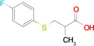 3-[(4-fluorophenyl)sulfanyl]-2-methylpropanoic acid