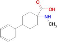 1-(Methylamino)-4-phenylcyclohexane-1-carboxylic acid