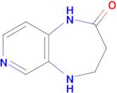 1h,2h,3h,4h,5h-Pyrido[3,4-b][1,4]diazepin-2-one