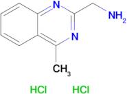 (4-Methylquinazolin-2-yl)methanamine dihydrochloride